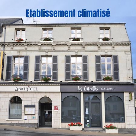 Logis Loire Hotel - Les Cocottes Restaurant Les Rosiers-sur-Loire ภายนอก รูปภาพ